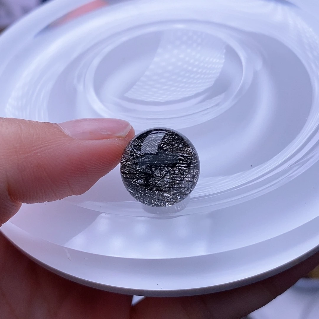 水晶天然水晶定制打孔不退换未镶嵌l****轩