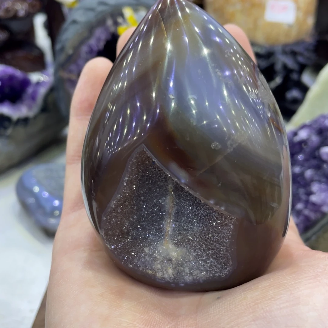 未镶嵌水晶珠宝半成品