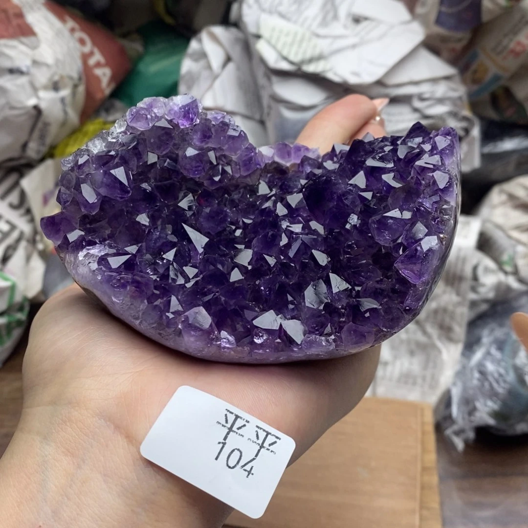 乌拉圭未镶嵌紫晶