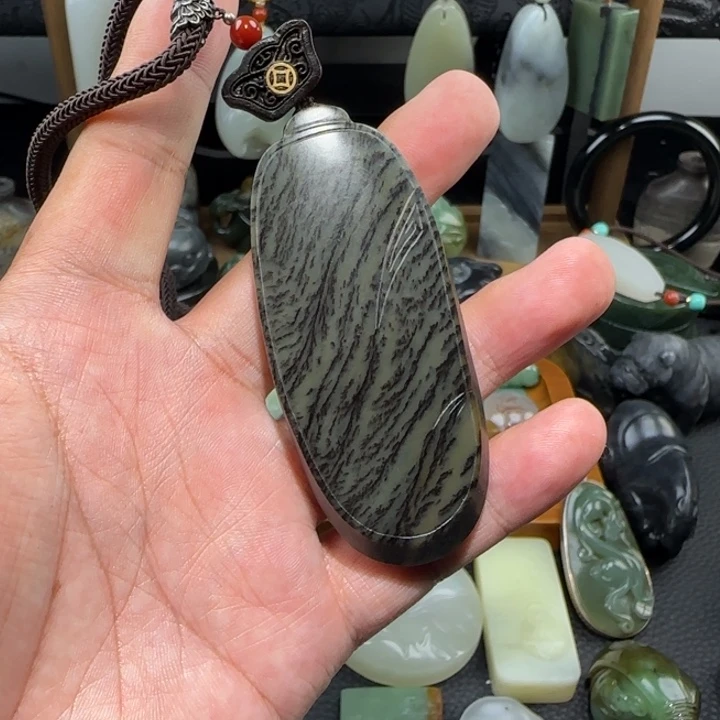 M***材未镶嵌和田玉挂件