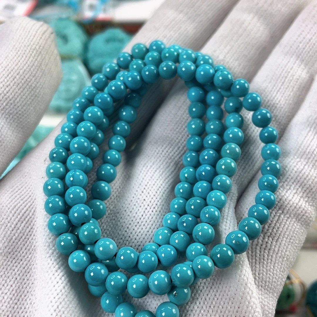 绿松石未镶嵌车挂