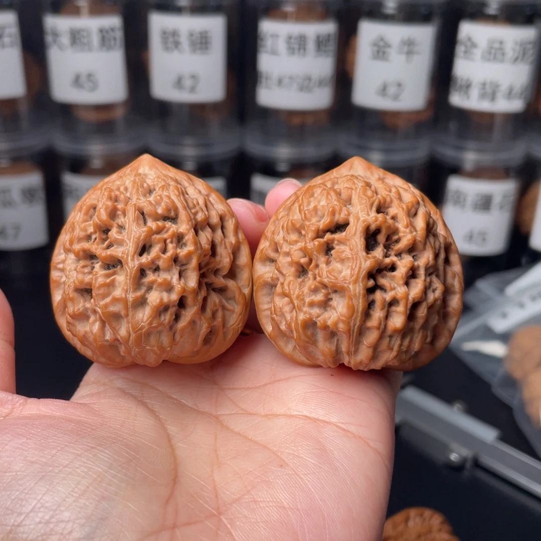 文玩核桃把件45凤凰台