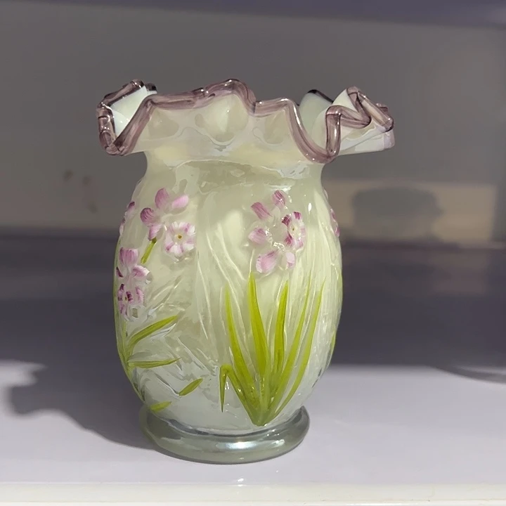 陶瓷微瑕琉璃花瓶