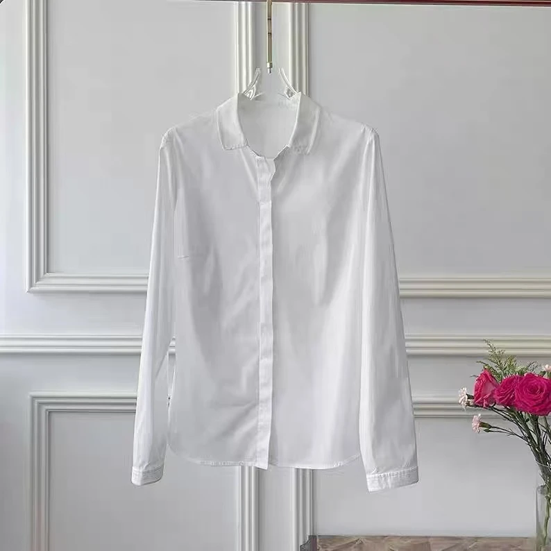 【ME家】NN1032-时尚女装设计感衬衣气质小众休闲简约