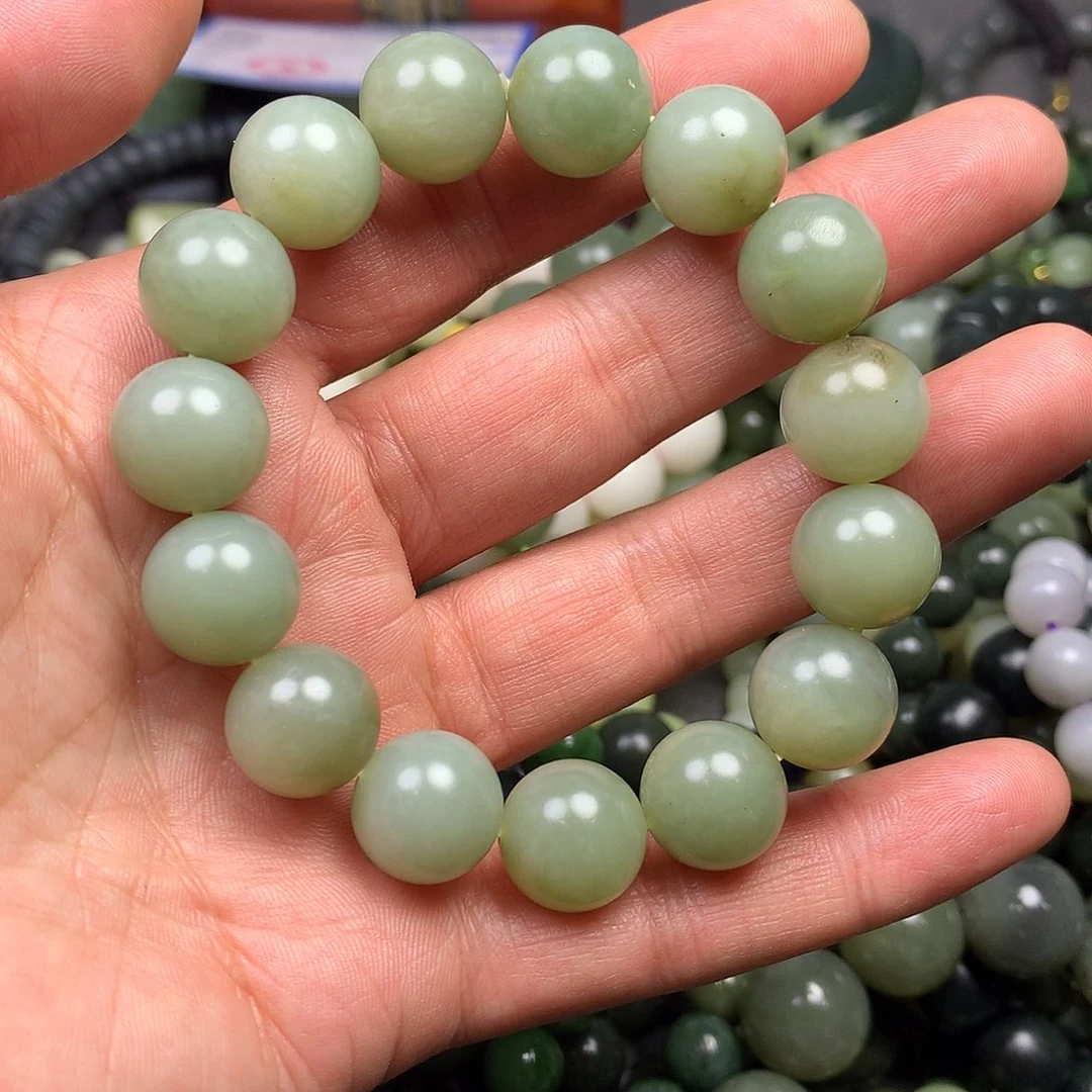 和田玉手链未镶嵌