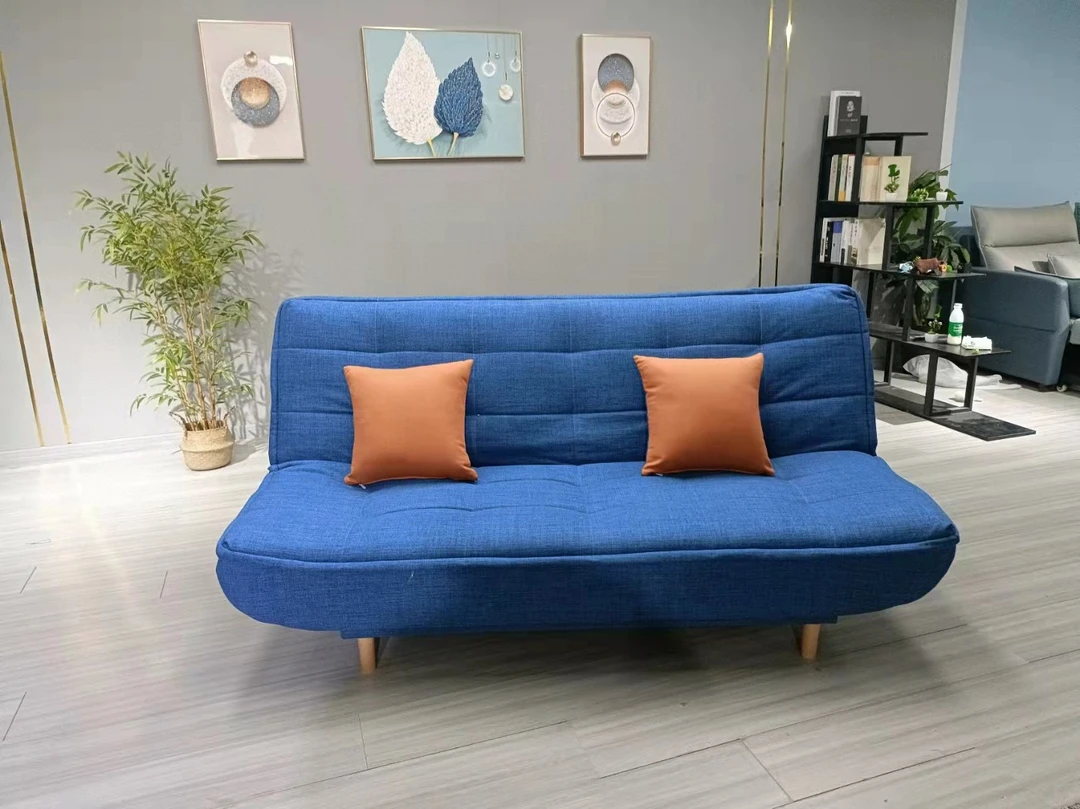 双人可折叠沙发带贵妃椅客厅家用折叠沙发床客厅单人折叠床