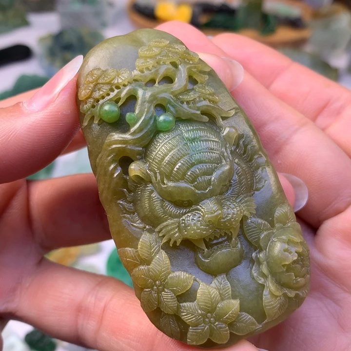 定制翡翠未镶嵌翡翠ni