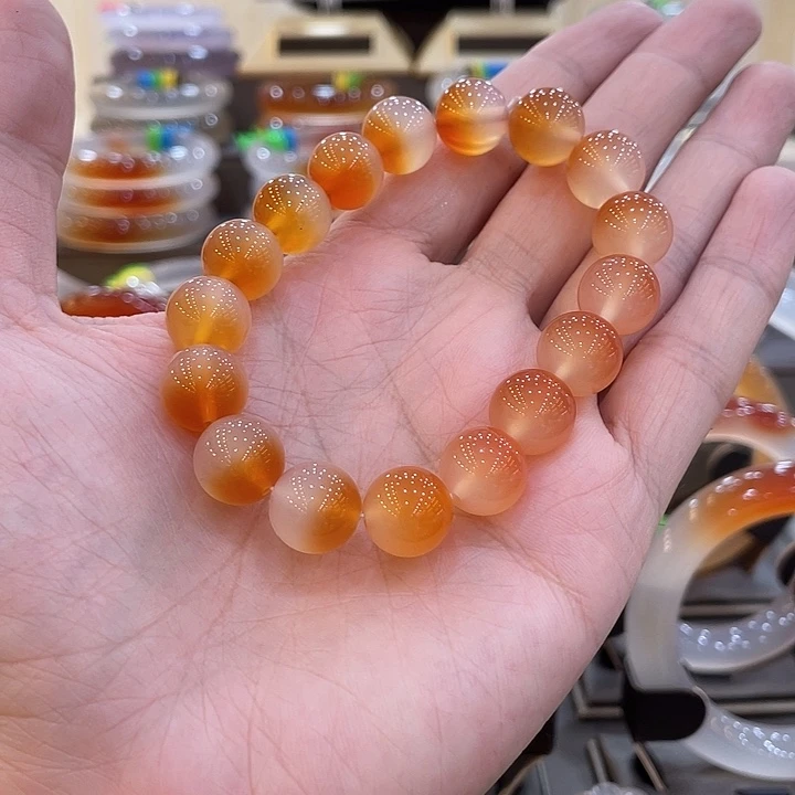 未镶嵌手串玛瑙/玉髓