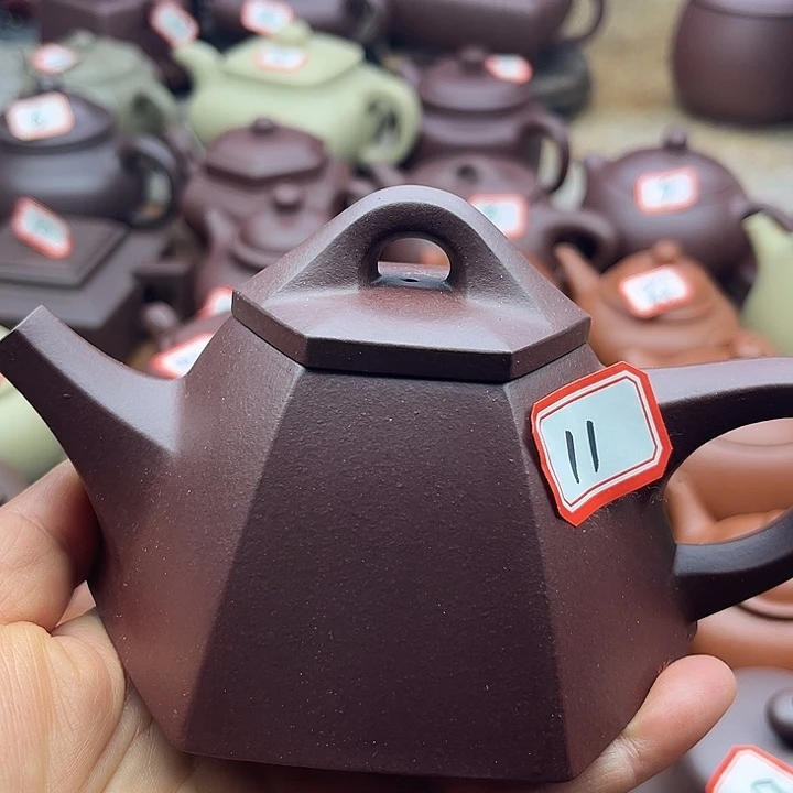 风***沙紫砂茶壶宜兴紫砂壶