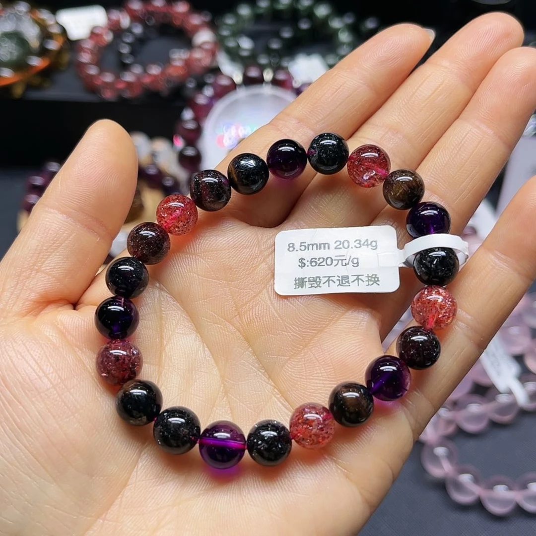 水晶手链未镶嵌小**跑