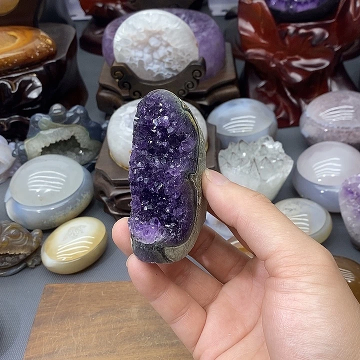 摆件未镶嵌紫晶紫晶