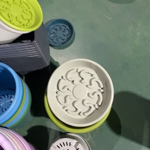 树脂珍*托盘210灰白10