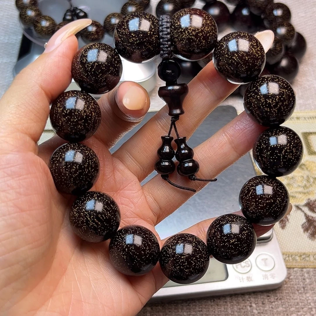 檀香紫檀（小叶紫檀）1.8 13颗爆星