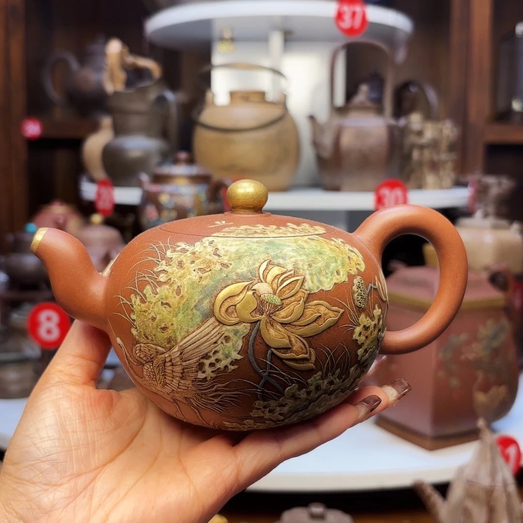 紫砂茶壶宜兴紫砂400