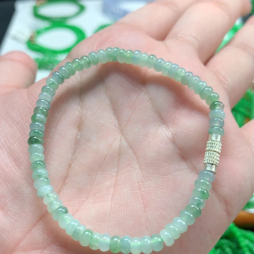 翡翠未镶嵌手链翡翠