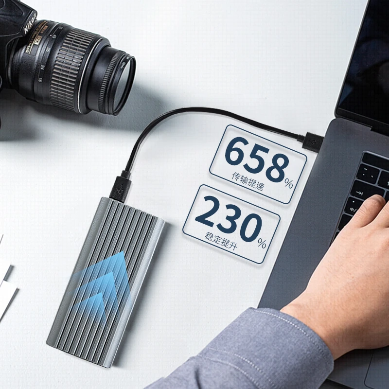 华为通用移动硬盘8TB固态存储高速读写便携外接typec接口手机硬盘