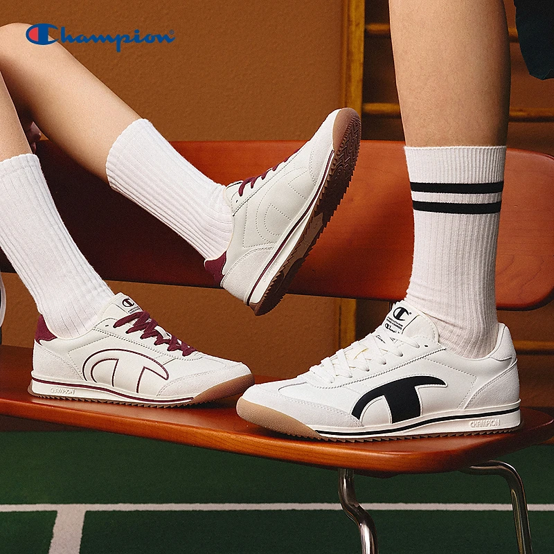 Champion轻跃跑Legend 70's  Runner EC经典百搭低帮运动休闲鞋女