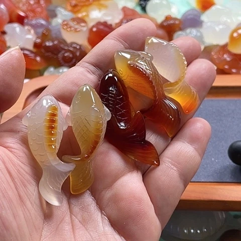 玛瑙/玉髓颈饰未镶嵌糖*