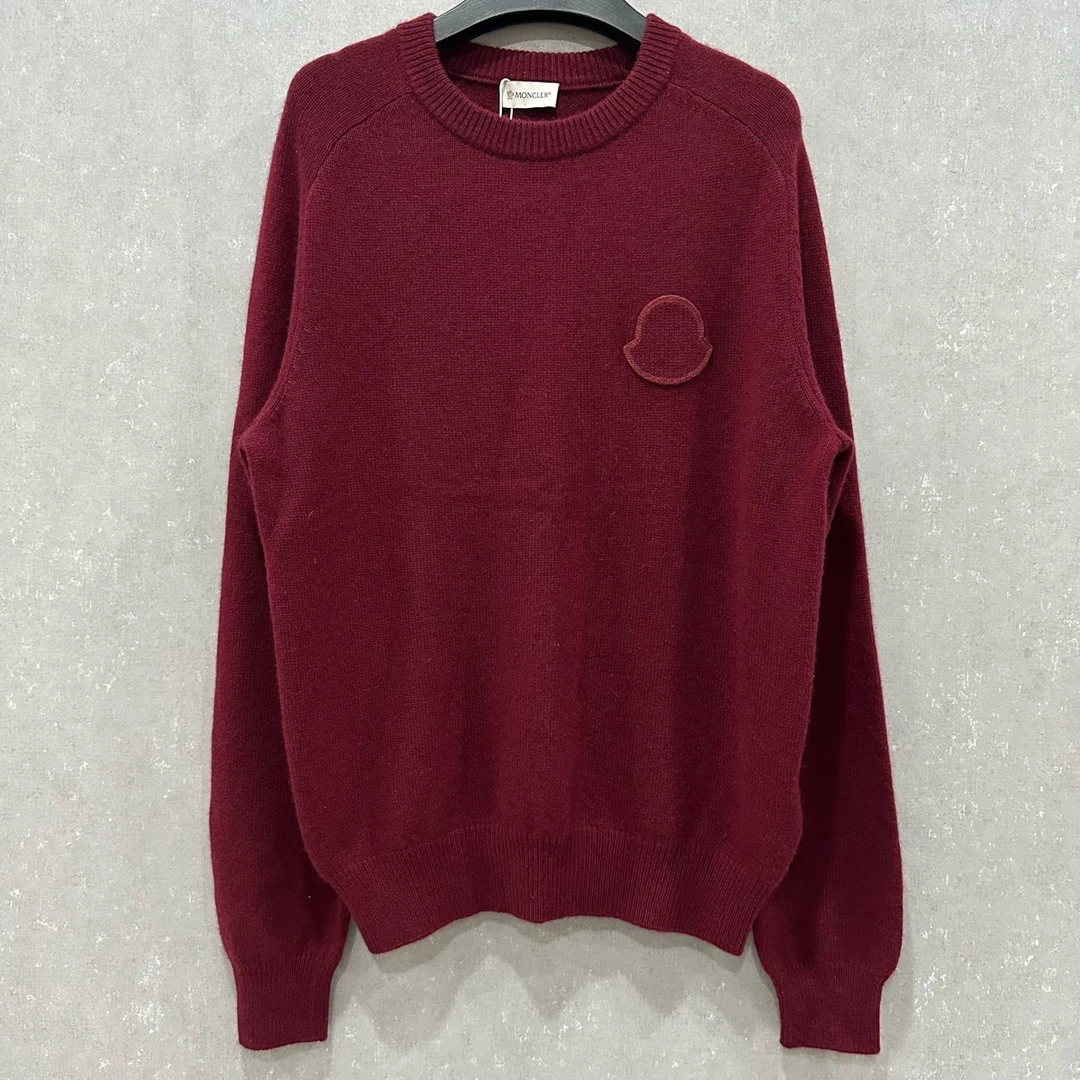 99新 MONCLER 山羊绒针织毛衣 M码 005141