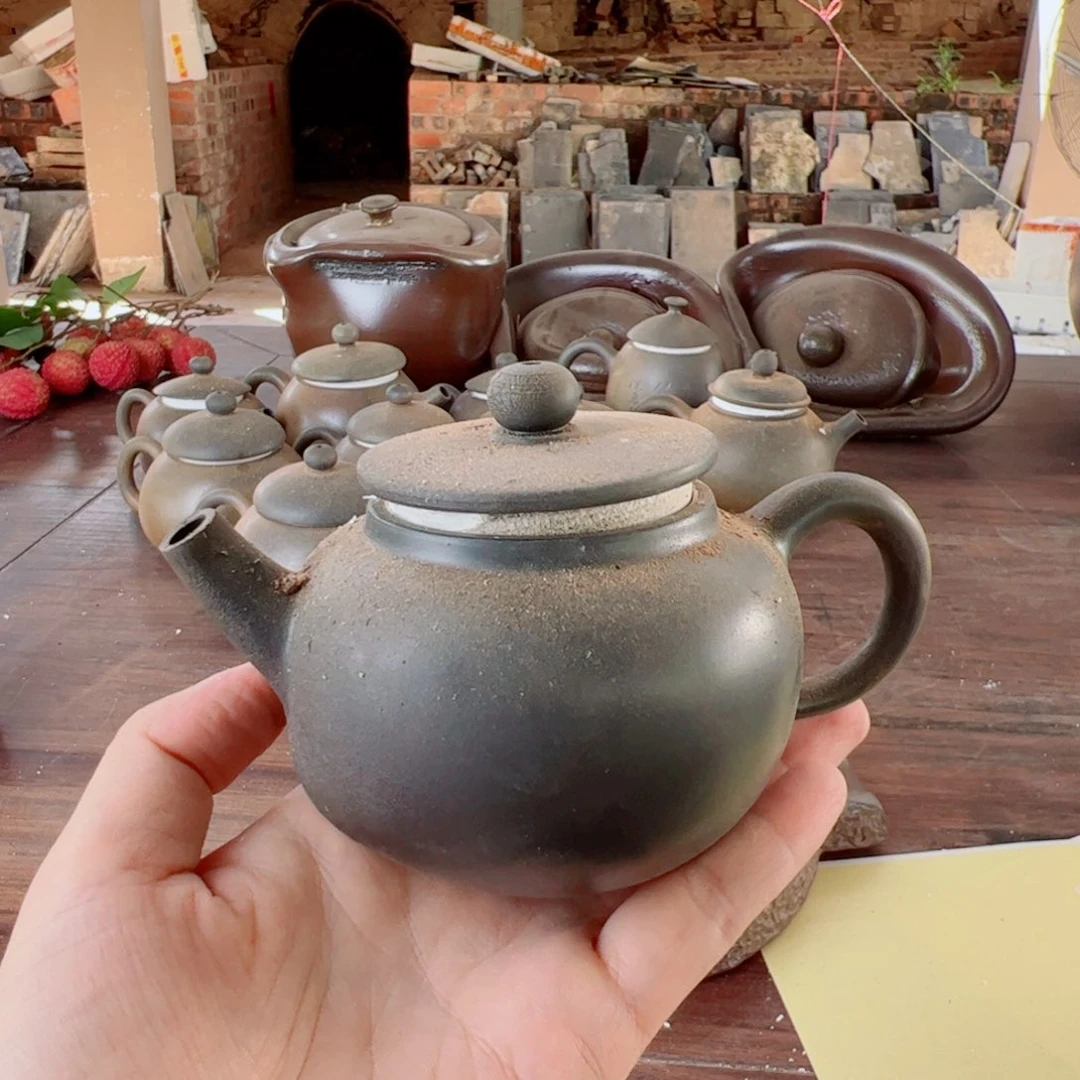 坭兴陶贵台龙窑柴烧茶器A106