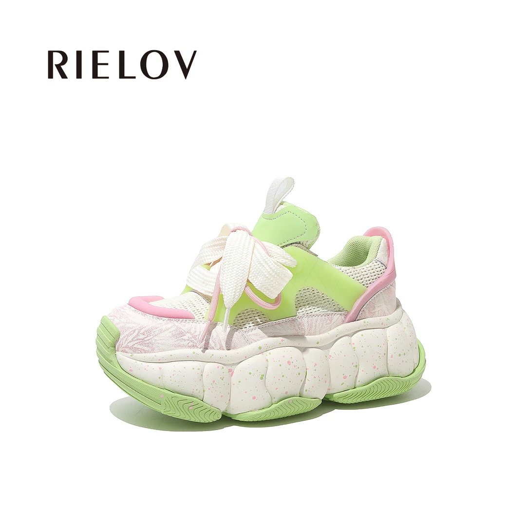 【九歌●RIELOV】增高7cm时尚潮流百搭女士休闲鞋25-900