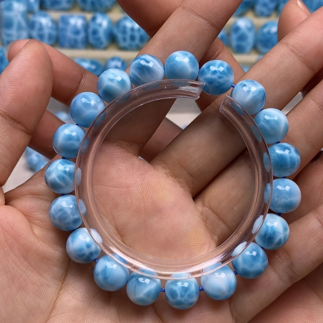 针钠钙石（海纹石）未镶嵌手链?****子