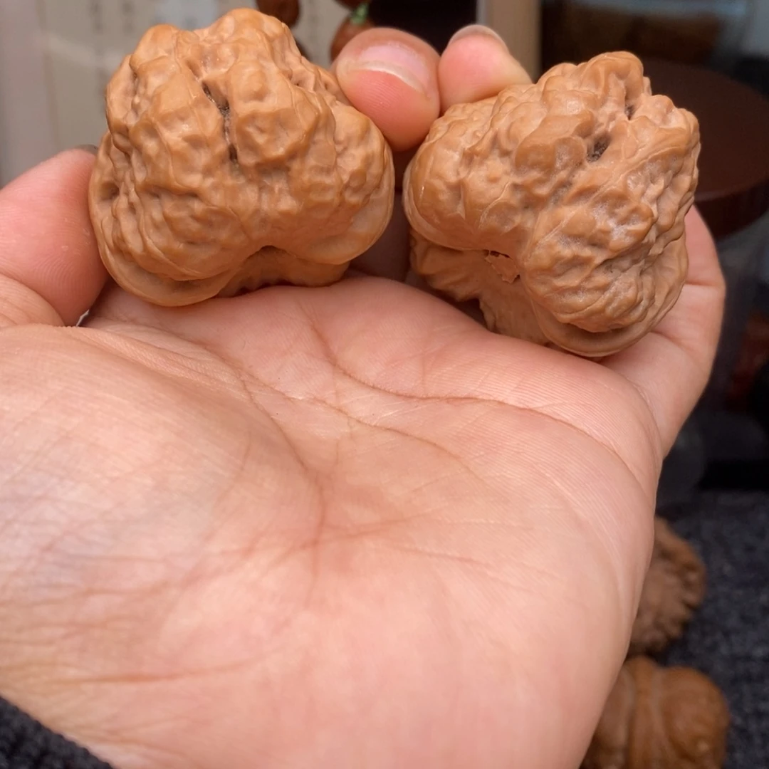 文玩核桃把件38:5蛤蟆头140