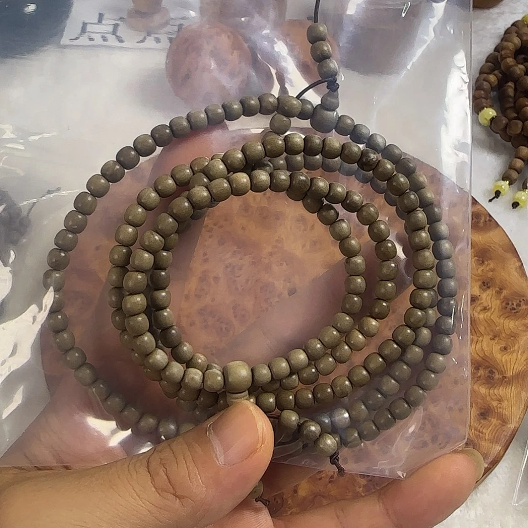 檀香木5×5老形顺纹阴沉土埋料