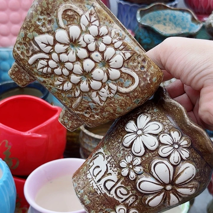 多肉绿植陶瓷花盆