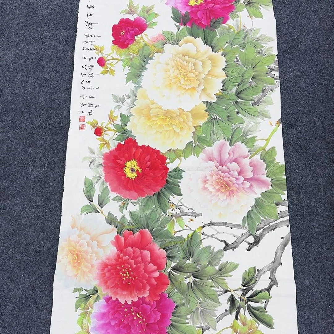 国画纯手绘作品欣赏