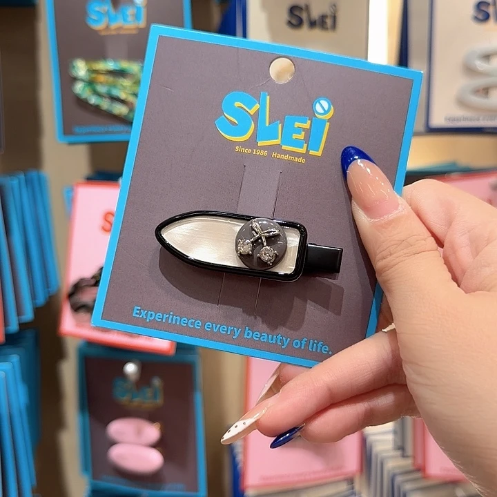 灰色樱桃黑边铲子夹