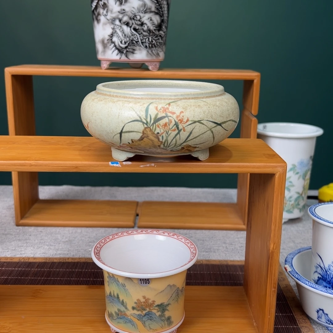 手工手绘小品系列盆