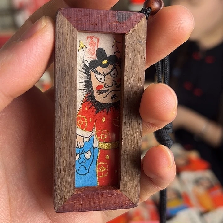 噔***…纯手绘钟馗文创画