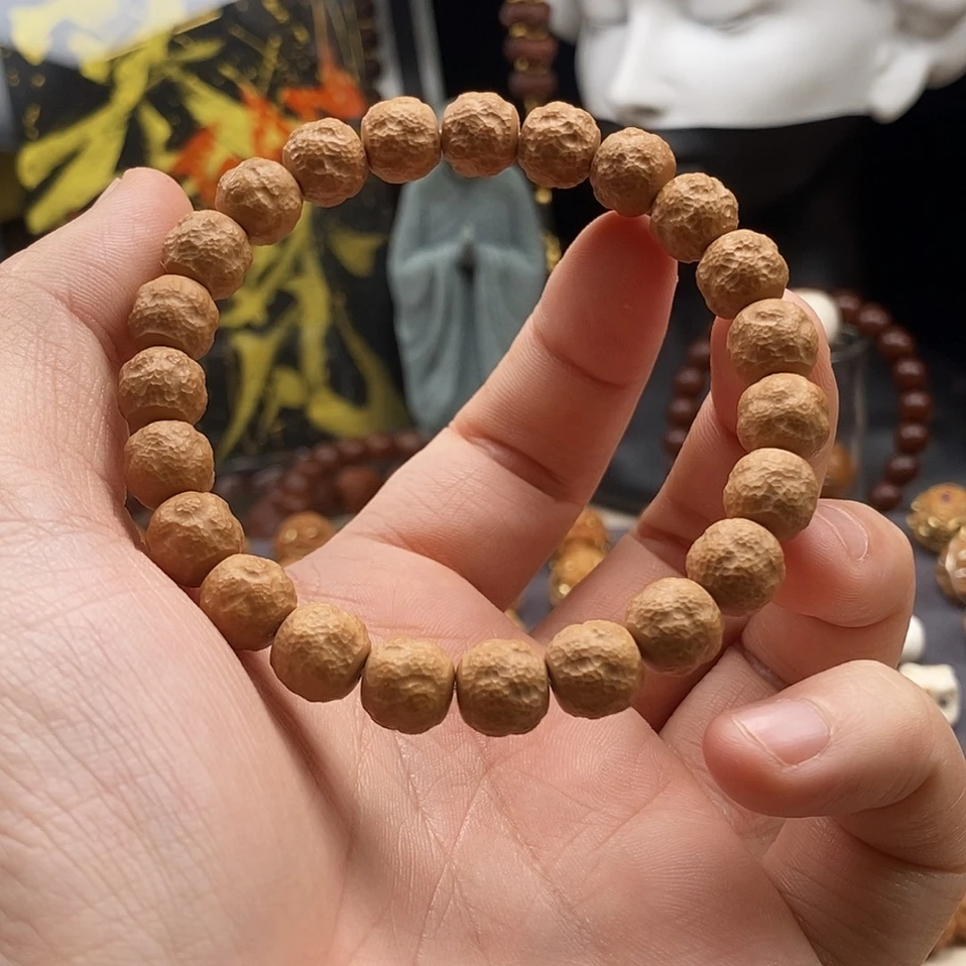 猴头核桃吊坠纯手工 饕餮