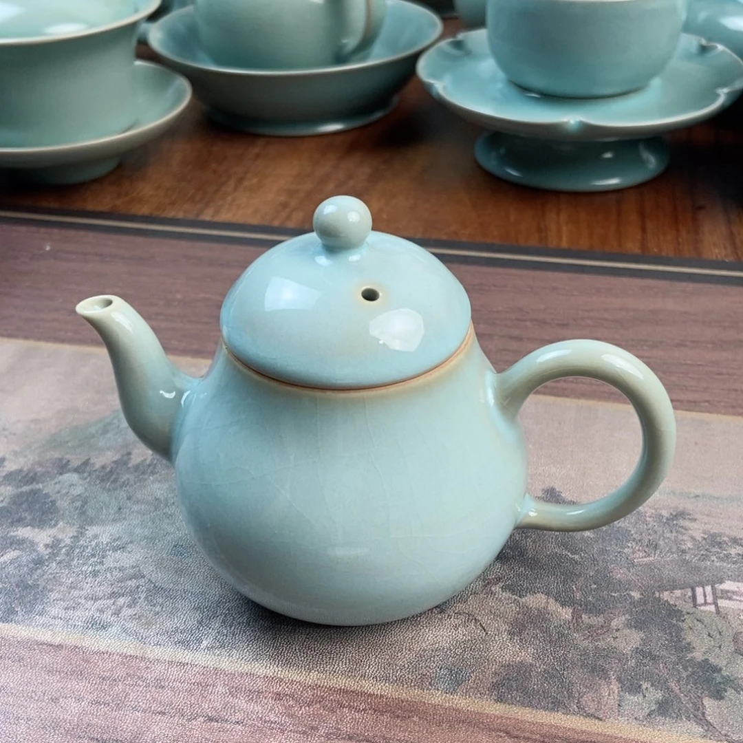 摆件原产地原矿汝瓷～茶器
