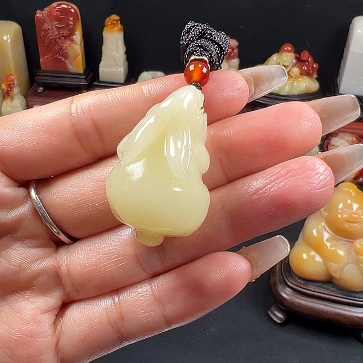 寿山石老性芙蓉石