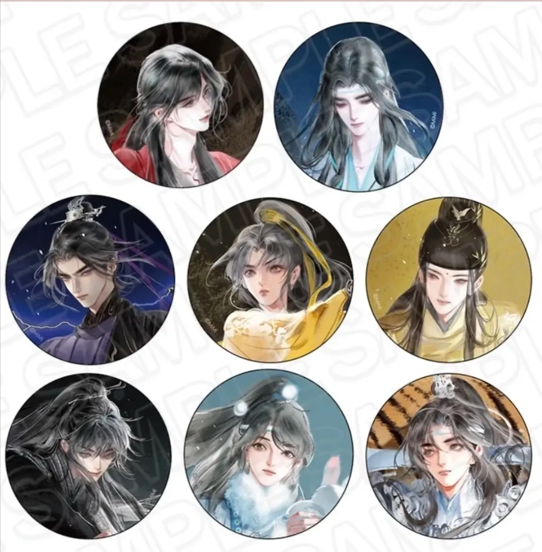 [拆盒拆卡]魔道祖师鸟兽AB吧唧/色纸/镭射票
