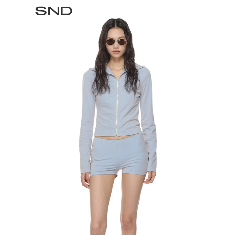 【SNDOUR LEGACY 设计师品牌】SND SS25 拉链长袖外套