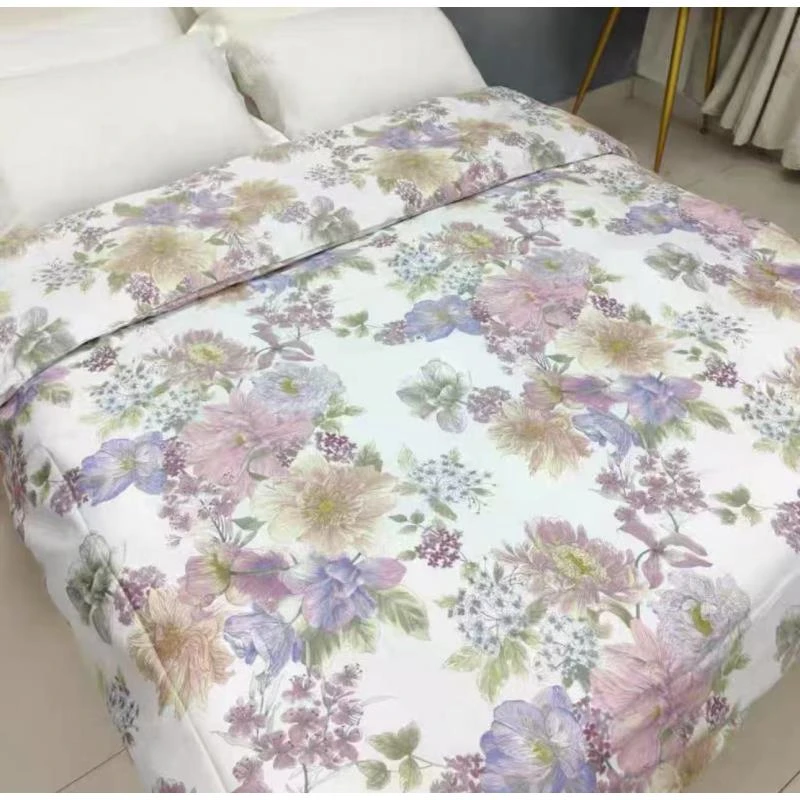 紫韵花-老粗布床单235*245cm（±5cm）