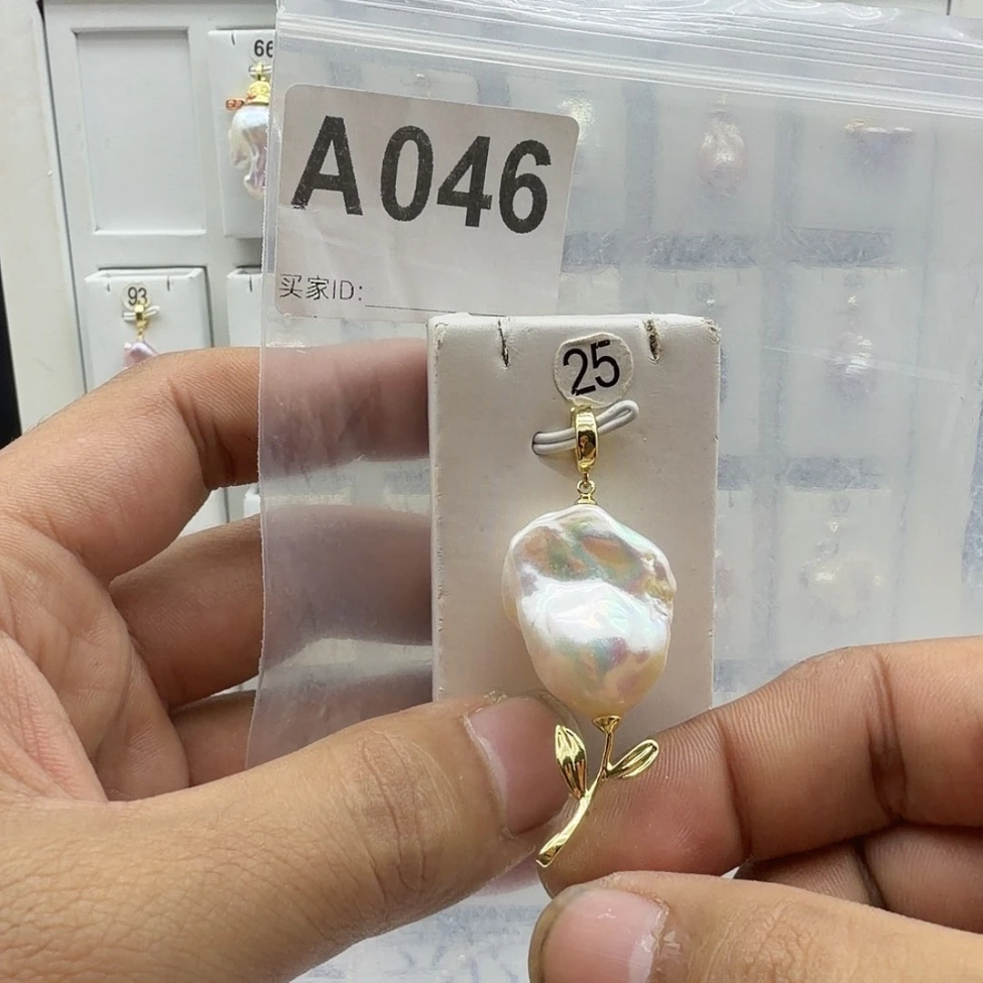 合金淡水珍珠颈饰