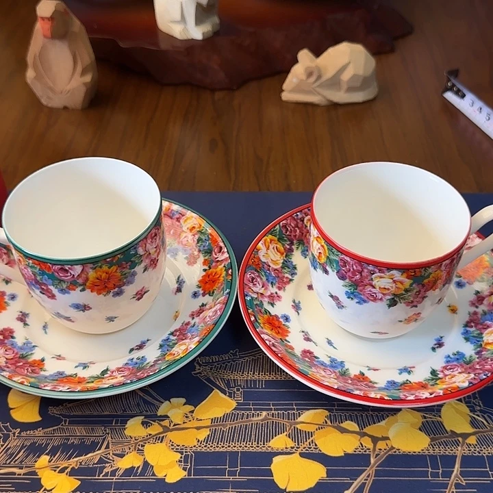 瓷9305咖啡杯一对