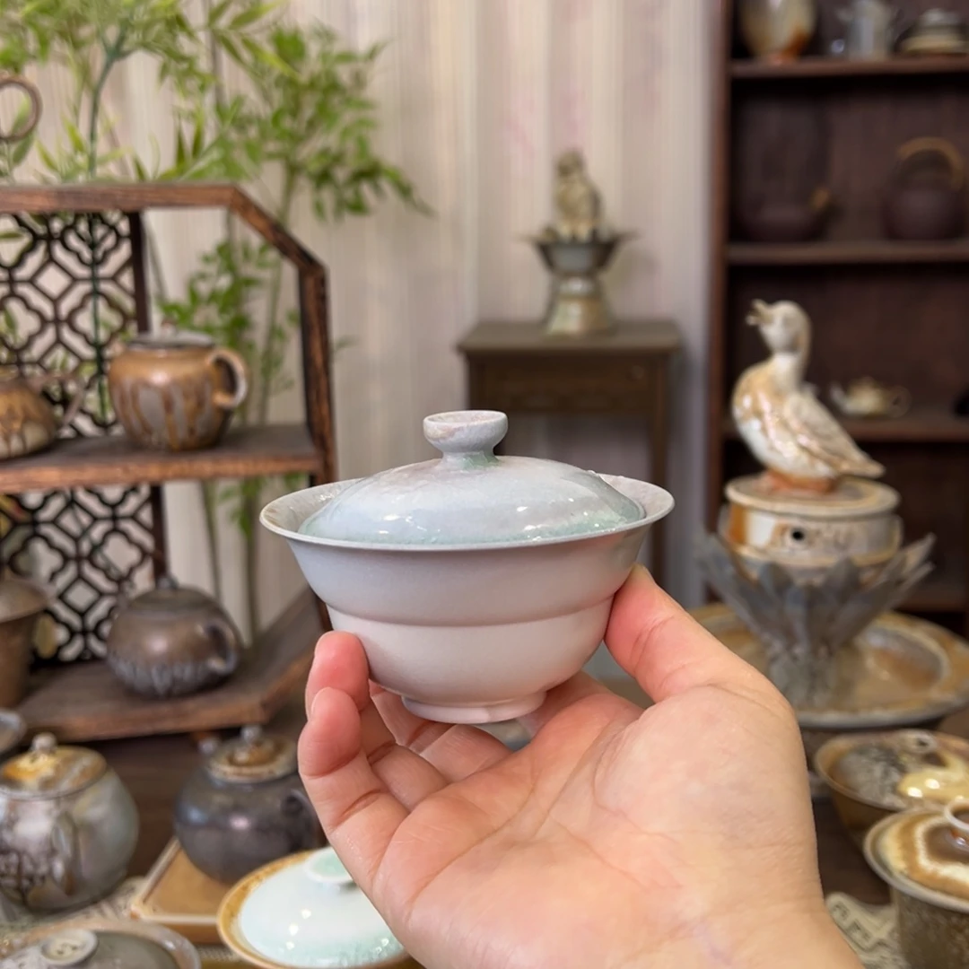 47高白葫芦盖碗福利