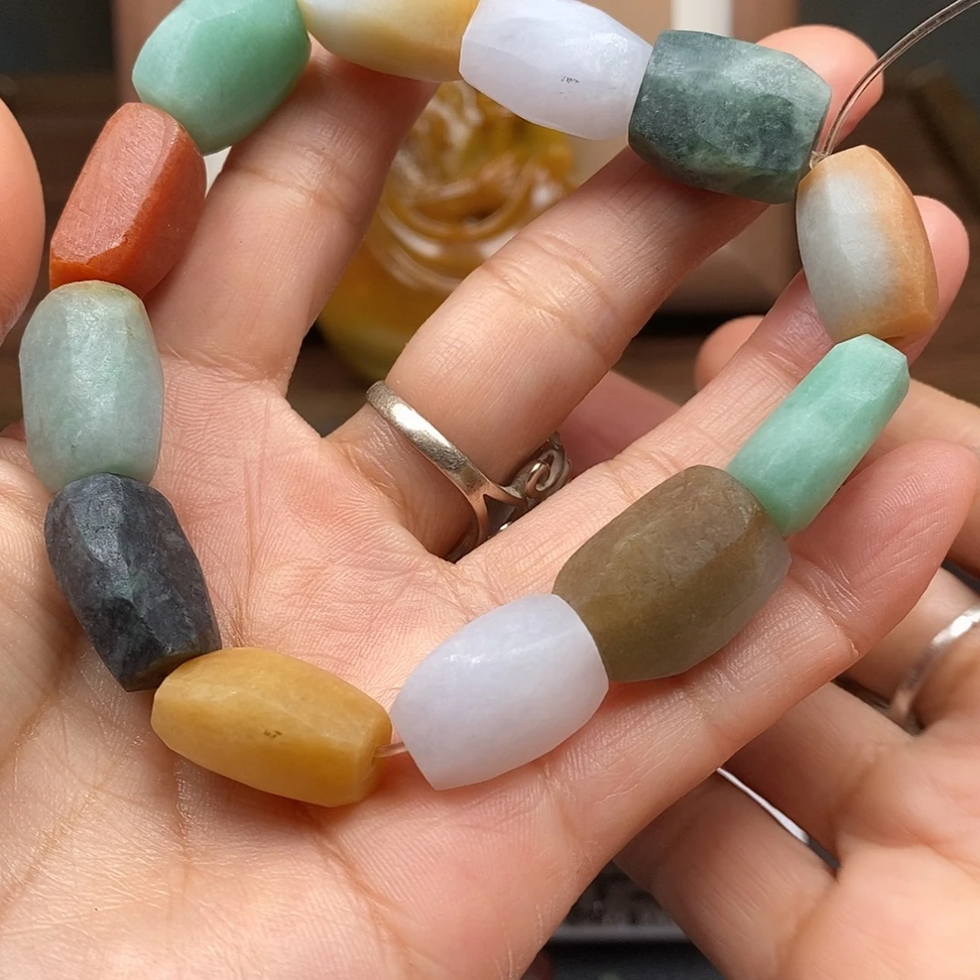 平***。定制翡翠未镶嵌毛货抛光