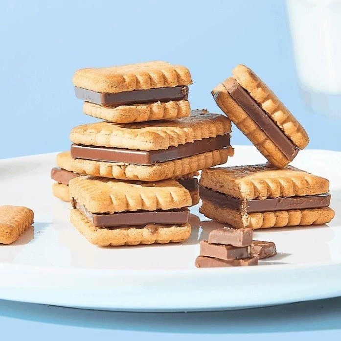 德国进口Bahlsen百乐顺PICKUP牛奶巧克力味夹心饼干28g多口味早餐