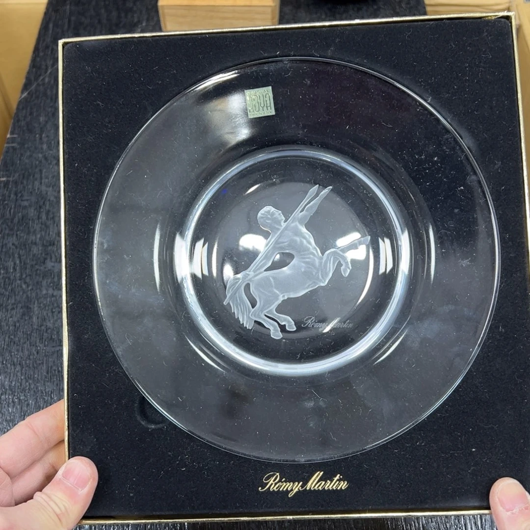 玻璃日本中古工艺品摆件