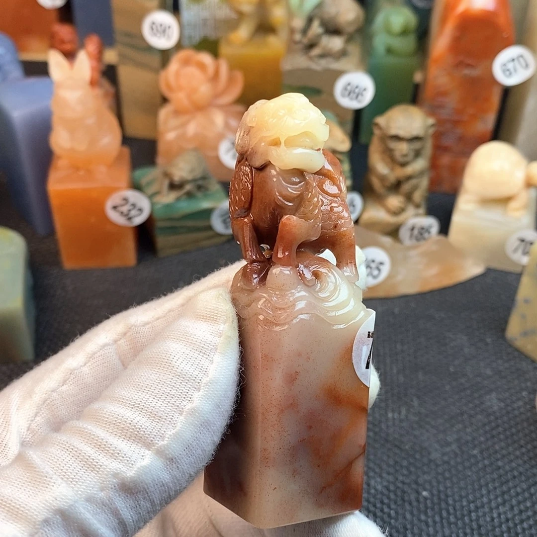 寿山石篆刻，篆刻家