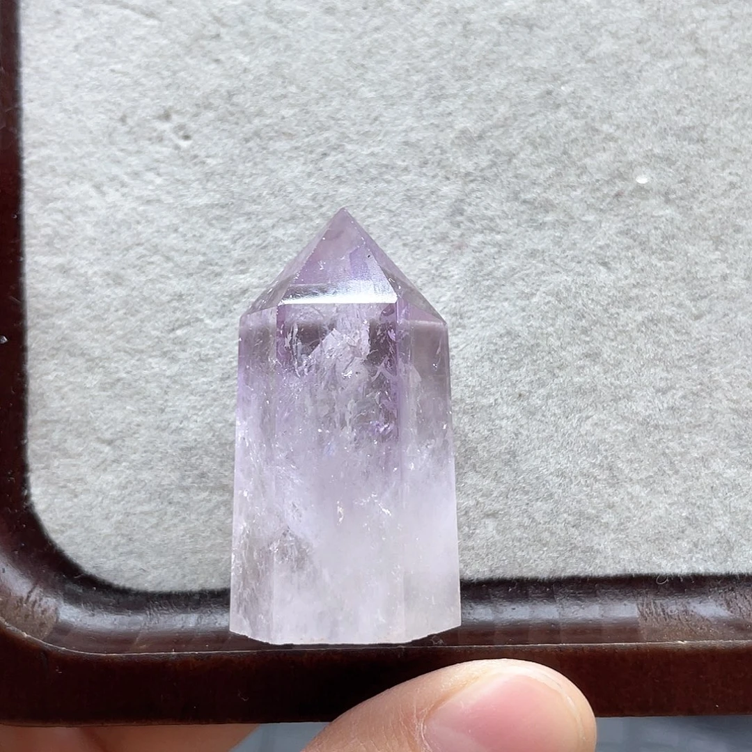 未镶嵌珠宝半成品水晶25紫水晶