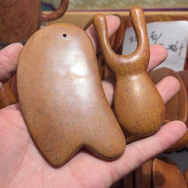 红砭石小青蛙刮痧板