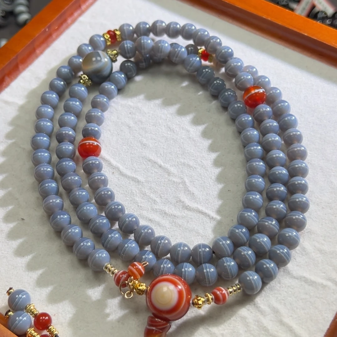 玛瑙/玉髓合金手串