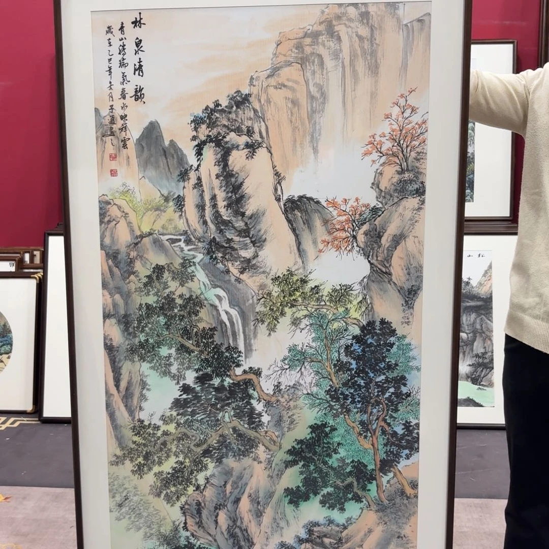 国画手绘作品160/80